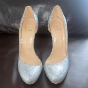 Like New!!! Christian Louboutin Glitter Pumps